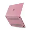 Macbook Pro 13 2021 Macbook Buzlu Kapak - Pembe
