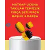 Matkap Ucu Temizlik Aparatı 3’lü Fırça Seti
