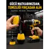 Matkap Uyumlu Temizlik Fırçası Seti 3’lü Çok Amaçlı