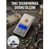 Mavi Işıklı LCD Ekranlı Hassas Tartı Terazisi Yeni Nesil
