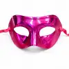Metalize Parlak Parti Maskesi Pembe Renk 16x7 Cm