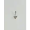 Mickey Mouse Detaylı Göbek Piercing