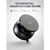 Mıknatıslı Araç Telefon Tutucu Vakum Teknolojili 360° Ayarlanabilir