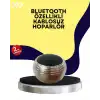 Mini Kablosuz Hoparlör Derin Bas TWS Bağlantı Şarjlı Model