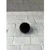Mini Siyah Dekoratif Saksı 5 cm Modern Masaüstü Bitki Saksısı