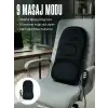 Motorlu Isıtmalı Masaj Minderi Masaj Modlu Ev, Ofis ve Araç Koltuk Pedi