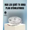 Müzikle Senkronize LED Şerit TV Aydınlatma