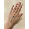 Nazar Boncuğu Detaylı Çelik Şahmaran
