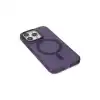 Newface Apple İphone 14 Pro Kılıf Lodos Magneticsafe Mat Kapak - Mor
