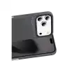 Newface Apple İphone 18 Pro Auto Focus Karbon Kapak - Gri