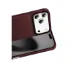 Newface Apple İphone 18 Pro Max Auto Focus Karbon Kapak - Bordo