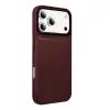 Newface Apple İphone 18 Pro Max Auto Focus Karbon Kapak - Bordo