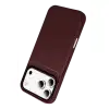 Newface Apple İphone 18 Pro Max Auto Focus Karbon Kapak - Bordo