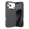 Newface Apple İphone 18 Pro Max Auto Focus Karbon Kapak - Gri