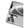 Newface Apple İphone 18 Pro Raze Metal Kamera Lens - Gümüş