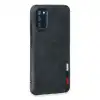 Newface Samsung Galaxy A02s Kılıf Loop Deri Silikon - Lacivert