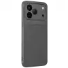 Newface Tecno Spark 50 4g Auto Focus Karbon Kapak - Gri