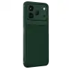 Newface Tecno Spark 50 4g Auto Focus Karbon Kapak - Yeşil