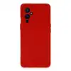 One Plus 9 Kılıf Nano İçi Kadife Silikon - Kırmızı
