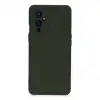 One Plus 9 Kılıf Nano İçi Kadife Silikon - Koyu Yeşil