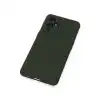 One Plus 9 Kılıf Nano İçi Kadife Silikon - Koyu Yeşil