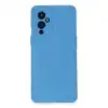 One Plus 9 Kılıf Nano İçi Kadife Silikon - Mavi
