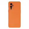 One Plus 9 Kılıf Nano İçi Kadife Silikon - Turuncu