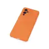 One Plus 9 Kılıf Nano İçi Kadife Silikon - Turuncu