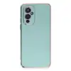 One Plus 9 Kılıf Volet Silikon - Açık Yeşil