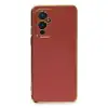One Plus 9 Kılıf Volet Silikon - Kırmızı