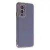 One Plus 9 Kılıf Volet Silikon - Mavi