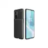 One Plus 9 Pro Kılıf Auto Focus Karbon Kapak - Siyah