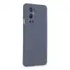 One Plus 9 Pro Kılıf Nano İçi Kadife Silikon - Gri