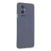 One Plus 9 Pro Kılıf Nano İçi Kadife Silikon - Gri