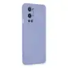 One Plus 9 Pro Kılıf Nano İçi Kadife Silikon - Lila