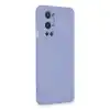 One Plus 9 Pro Kılıf Nano İçi Kadife Silikon - Lila