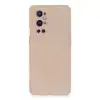 One Plus 9 Pro Kılıf Nano İçi Kadife Silikon - Pudra