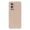 One Plus 9 Pro Kılıf Nano İçi Kadife Silikon - Pudra