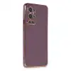 One Plus 9 Pro Kılıf Volet Silikon - Mor