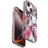 Onegif Apple İphone 15 Flower Series Magsafe Kapak - Pembe