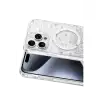 Onegif Apple İphone 15 Pro Max Misk Simli Magsafe Kapak - Desen 1