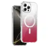 Onegif Apple İphone 16 Pro Max Sora Simli Magsafe Kapak - Kırmızı