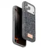 Onegif Apple İphone 17 Pro Bright Simli Kapak - Gümüş