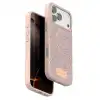 Onegif Apple İphone 17 Pro Bright Simli Kapak - Pembe