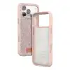 Onegif Apple İphone 17 Pro Bright Simli Kapak - Pembe