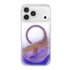 Onegif Apple İphone 17 Pro Lotus Simli Magsafe Kapak - Mor
