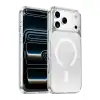 Onegif Apple İphone 17 Pro Sora Simli Magsafe Kapak - Beyaz