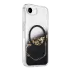 Onegif Apple İphone 17e Lotus Simli Magsafe Kapak - Siyah