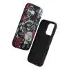 Onegif İphone 16 Flower Series Magsafe Kapak - Siyah