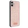 Onegif Samsung Galaxy A07 4g Bright Simli Kapak - Pembe